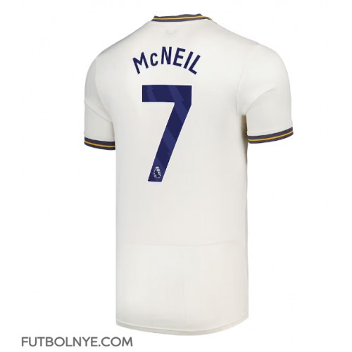 Camiseta Everton Dwight McNeil #7 Tercera Equipación 2024-25 manga corta